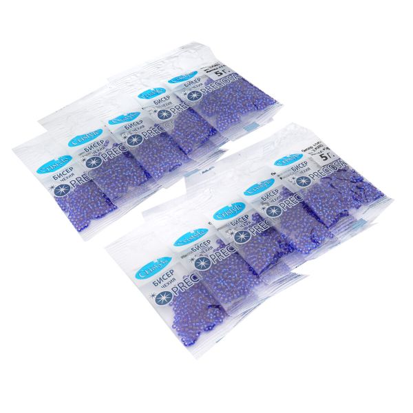 Бисер Preciosa 10/0 (2.3 мм), 50 г (10х5 г), цв. 37080