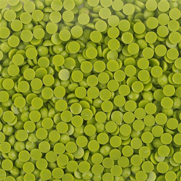 Стразы неклеевые акрил 2.5 мм, 100 г (10х10 г), /РП/, №0207 салатовый, Zlatka OZM