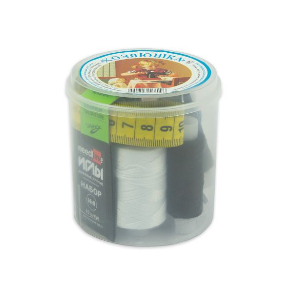 Швейные армированные нитки (набор) ПНК им.Кирова 35ЛЛ, 100ЛЛ, 200 м, ассорти