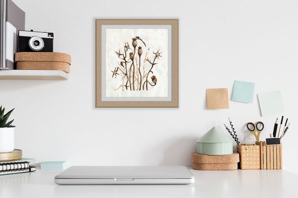 Набор для вышивания нитками Panna PS-7457, Стрекоза, 20х22.5 см