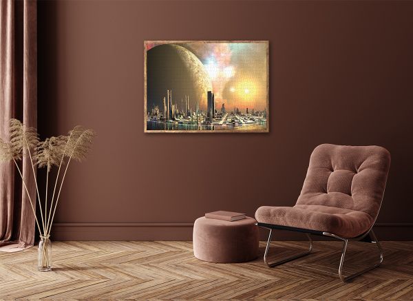 Пазл 1500 элементов, Фантастический город, PZL-1500/02, Фрея