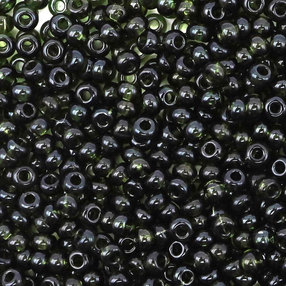 Бисер Preciosa прозрачный 10/0 (50290), круг. отв., 500г (Ч)