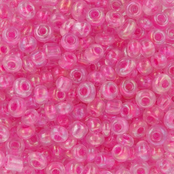 Бисер Zlatka 11/0 (2.1 мм), 100 г (10х10 г), №0205 т.розовый, GR