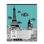 Бизнес-блокнот, глянцевая ламинация, A5+ 80 л. 18 шт, клетка, График-сити 000420, Светоч 80ББТ5_3_5_1