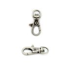 Карабин металл 09 мм (38х13 мм), черн. никель, 10 шт