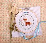 Набор для вышивания нитками Panna, Живая картина, Рыжая лисичка, 10х10 см