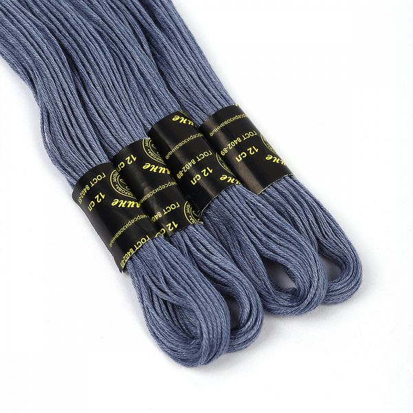 Мулине ПНК им.Кирова цв.7006 т.серый, 24 мотка по 8 метров