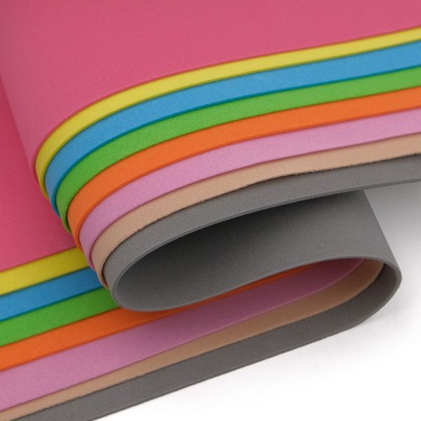 Набор фоамирана 1,0мм, 8 листов, 20х30см, микс ярких оттенков, Astra&Craft