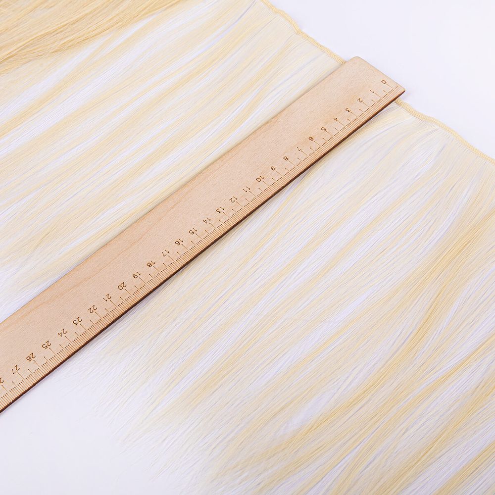 Трессы для кукол 25 см, 100 см, 34 г, 01 св.пшеничный, HobbyBe HAR-3