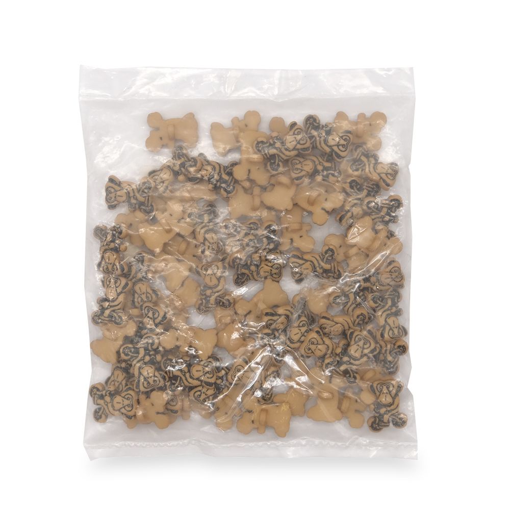 Пуговицы детские Обезьяна (48057) 21мм (281), 72 шт