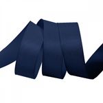 Лента репсовая (в рубчик) 25.0 мм / 22.8±1 метра, 374 т.синий, Magic4Hobby