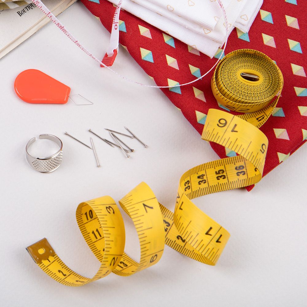 Сантиметр ПВХ 200 смх1.5 см, желтый, Gamma SS-79D, УЦЕНКА