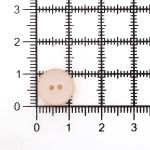 Пуговицы на 2 прокола 18L (11мм), пластик (col.61 светло-персиковый), CR-K18M, 144 шт