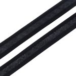 Косая бейка хлопковая 20 мм / 132±1 метра, 080 черный, 6112-0009