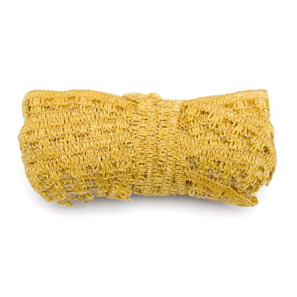 Тесьма отделочная вязаная рис.8106 15мм / 20м (золото), С3493Г17