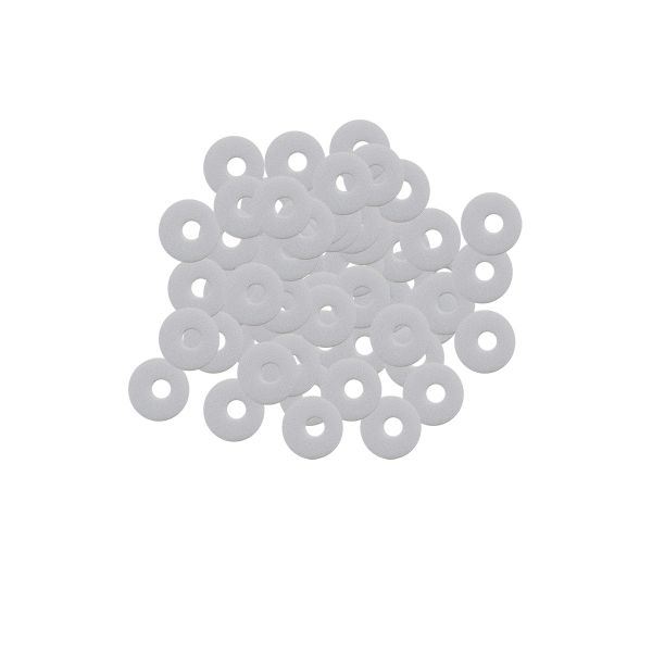 Пайетки плоские 3 мм, упак. 10 гр, Астра, L010 белый матовый, уп.10 шт