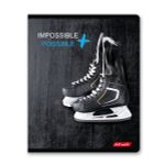 Тетрадь ученическая общая, A5+ 96 л. на скобе 60 г/м², белизна 100%, 5 шт, клетка в термоусадочной пленке, 000781 Трус не играет в хоккей, Светоч 96ТЕТк-001