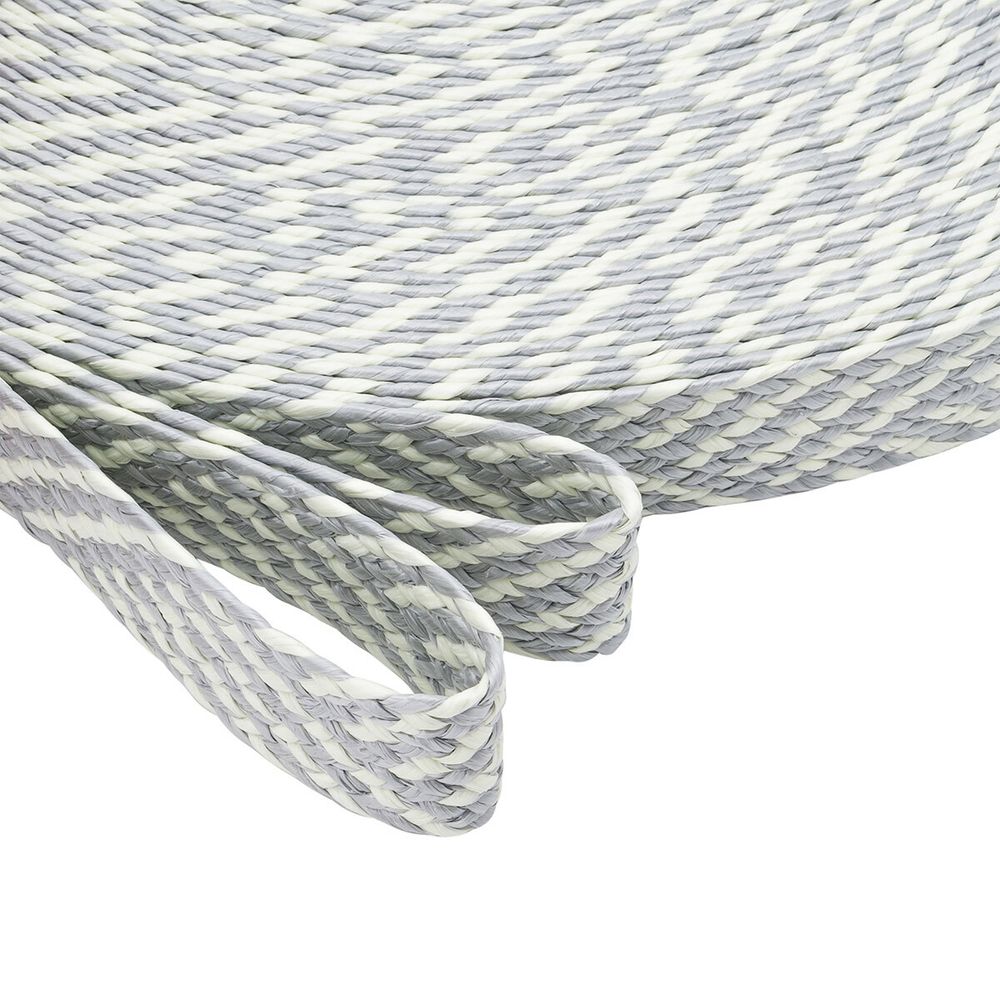 Стропа (ременная лента) 35 мм / 45.72 метра, [23.33 г/пог.м], с принтом, ZH808 белый/серый, 3Al295