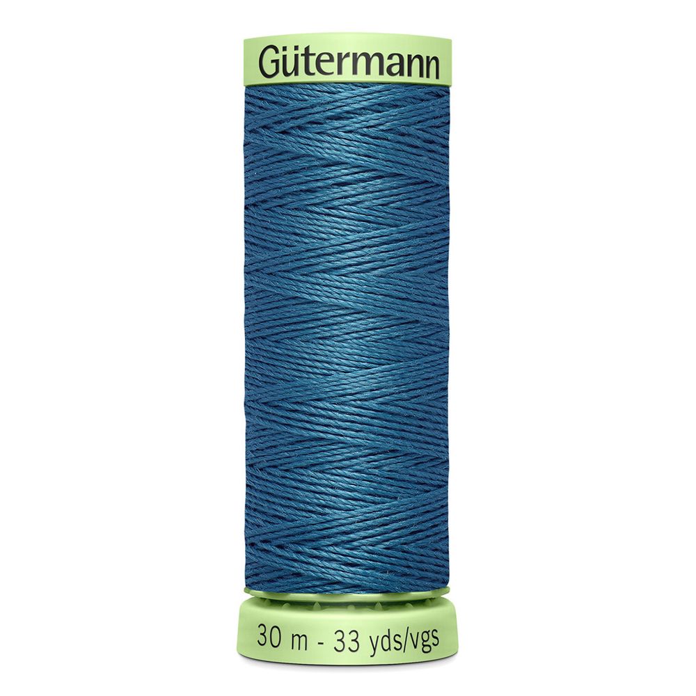 Нитки отделочные Gutermann Top Stitch, 30м, 903 серо-бирюзовый, 5 катушек