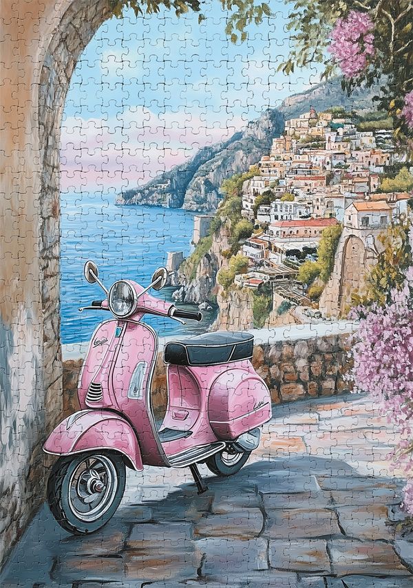 Пазл 1000 элементов, PZL-1000/94 Привет из Амальфи, Фрея