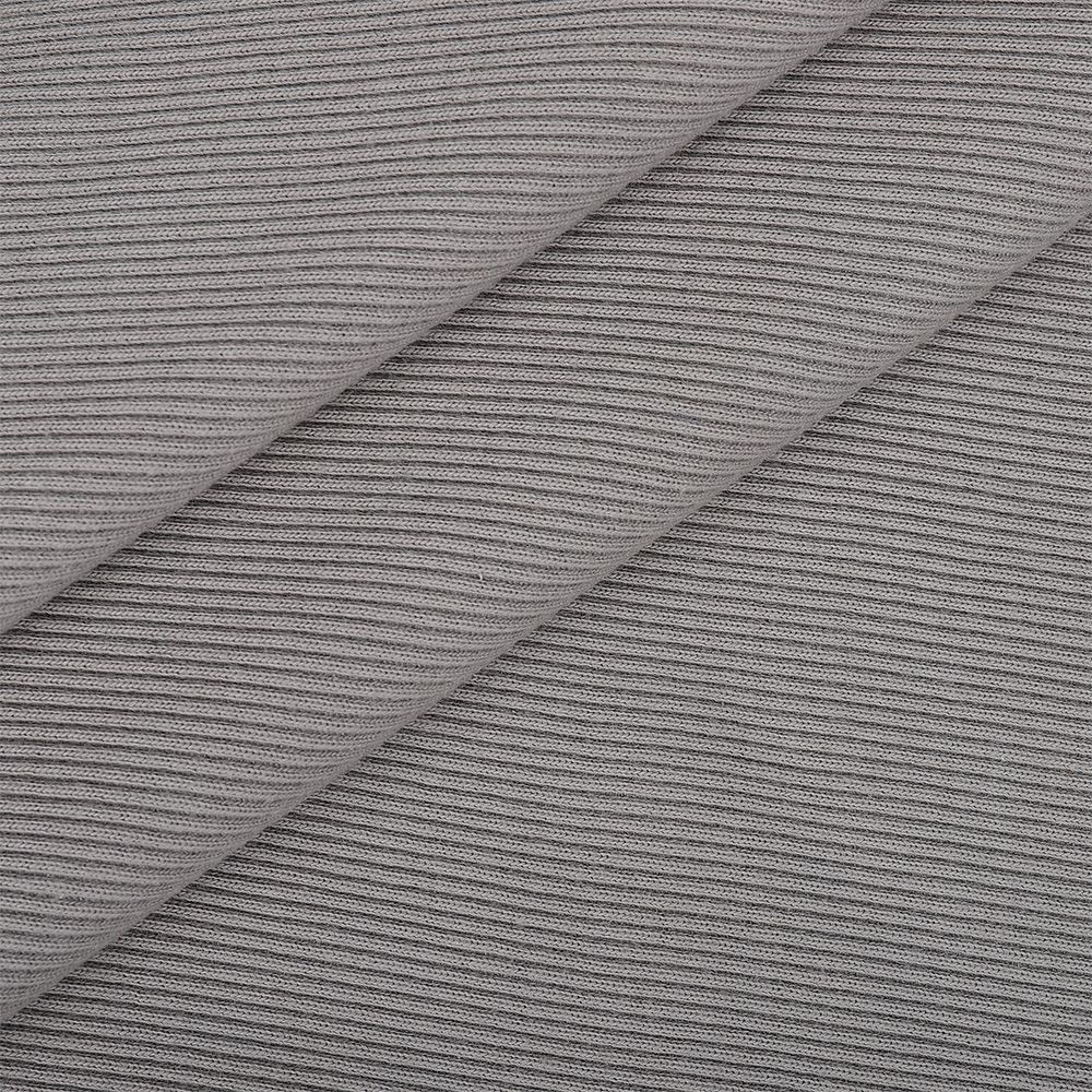 Кашкорсе трикотажное полотно 400 г/м², 60+60 см, серый, 60м /TOS/