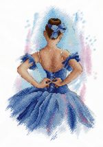 Набор для вышивания нитками МП Студия, За кулисами, 26х18 см