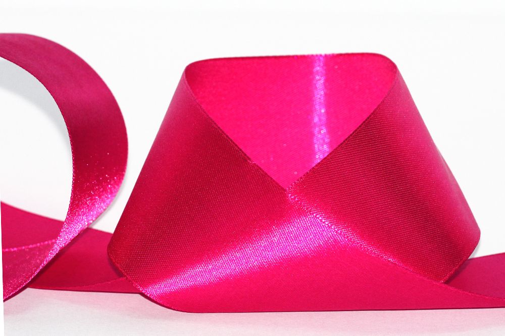 Лента атласная 1-сторонняя 50.0 мм / 33±2 метра, 027 св.лиловый, Gamma