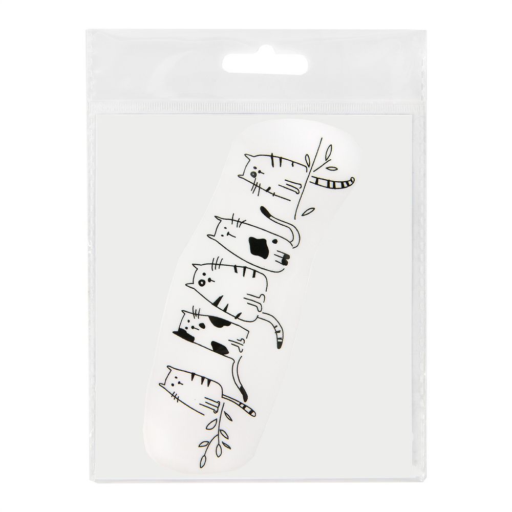 Термотрансфер M №02, 1 шт, M-223 коты 20х7 см, Gamma "M" №02