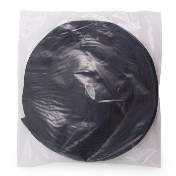 Тесьма брючная двухсторонняя 16 мм, 50 м, 3.5 г/м, т.синий