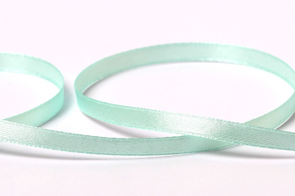 Лента атласная 1-сторонняя 6.0 мм / 33±2 метра, 114 мятный, Gamma