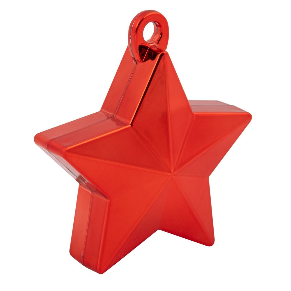 Грузик для воздушных шаров Звезда, 03_красный, Boomzee DBZ-03