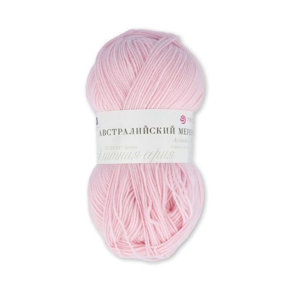 Пряжа Пехорка Австралийский меринос / уп.5 мот. по 100 г, 400 м, цв.024 орхидея