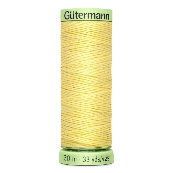 Нитки отделочные Gutermann Top Stitch, 30м, 578 бледно-желтый, 5 катушек