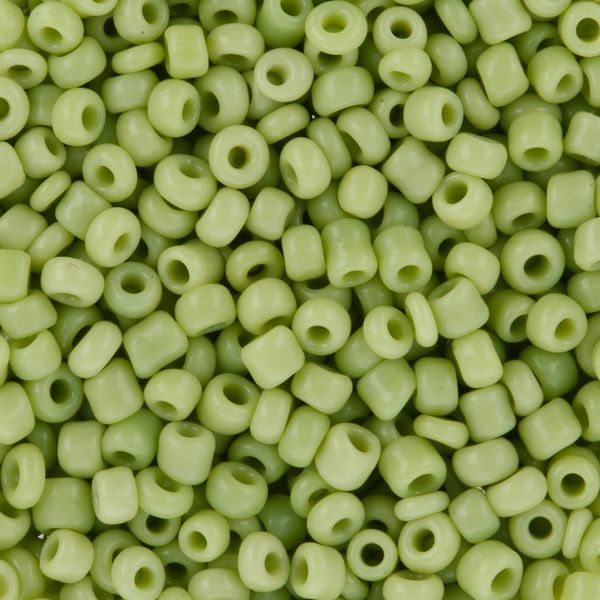 Бисер Zlatka 11/0 (2.1 мм), 100 г (10х10 г), №0044 салатовый, GR