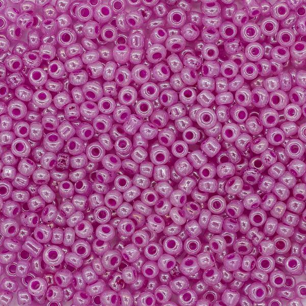 Бисер Astra&Craft 11/0 (2.1 мм), 200 г (10х20 г), цв. 155 розовый/жемчужный