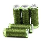 Нитки отделочные Gutermann Top Stitch, 30м, 283 умеренный папоротник, 5 катушек