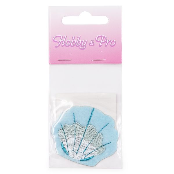 Термоаппликация Ракушка, 3.8х4.5см, Hobby&Pro