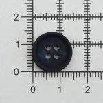 Пуговицы 4 прокола 24L (15мм), (Blue (синий)), 36 шт