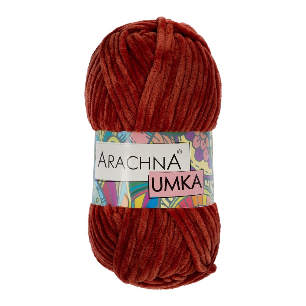 Пряжа Arachna Umka / уп.5 мот. по 100 г, 120 м, 27 терракотовый