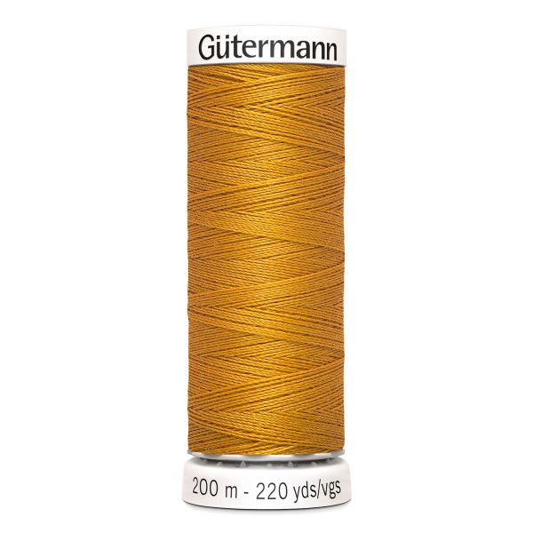 Нитки универсальные Gutermann Sew-all, 200м, 412 охра, 5 катушек