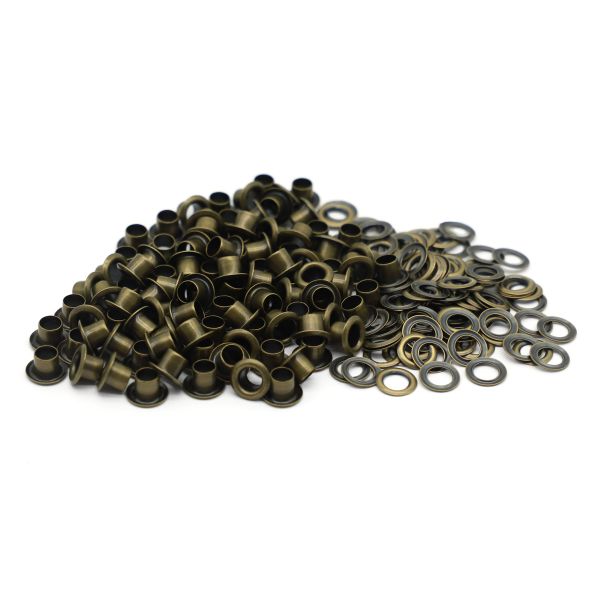 Люверсы металл ⌀_3.0 мм (внутр.), латунь, 100 шт, S090797, BIG