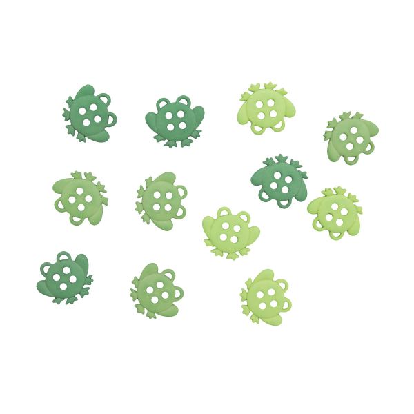 Украшения декоративные пуговицы Лягушка Dress It Up, 6944