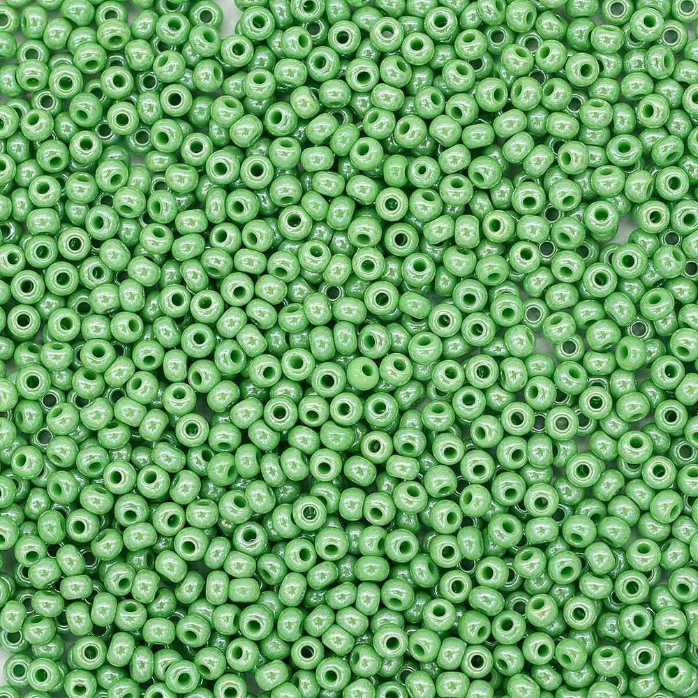 Бисер Preciosa 10/0 (2.3 мм), 100 г (5х20 г), непрозрачный с жемчужным покрытием, цв. 58210