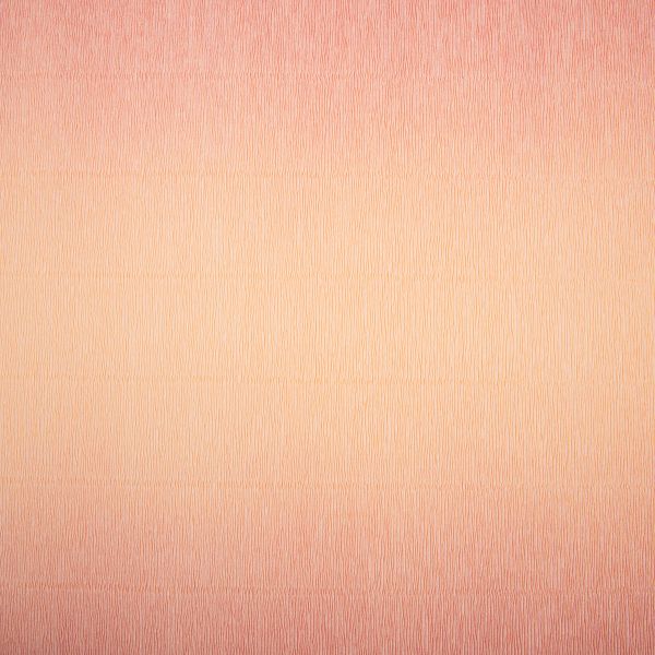 Бумага гофрированная (креповая) 180 г/м², 50 см / 2.5 метра, 17A7 т.розовый/бежевый, Blumentag GOF-180/P