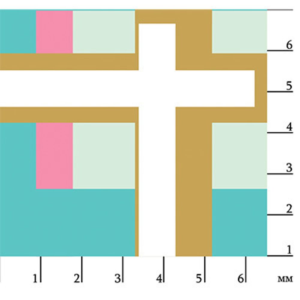 Ткань для пэчворка Peppy Бабушкин сундучок, рулон 112 см / 5 метров, БС-03 клетка бирюзовый/бл.зеленый, Peppy
