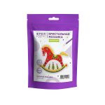 Кристальная (алмазная) мозаика Фрея ALVM-120, магнит, Красная лошадка, 9.5х8.5 см
