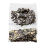 Хольнитены ⌀9 мм, h=9 мм, сталь, New Star №33.5, цв.антик, ≈100 шт