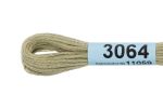 Мулине Gamma 100% хлопок, цв.3064 оливковый, 24 мотка по 8 метров