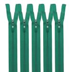 Молния спираль (витая) Arta Т5 (5 мм) 1 зам., разъем., 40 см, цв. 529 зеленый, уп.5 шт