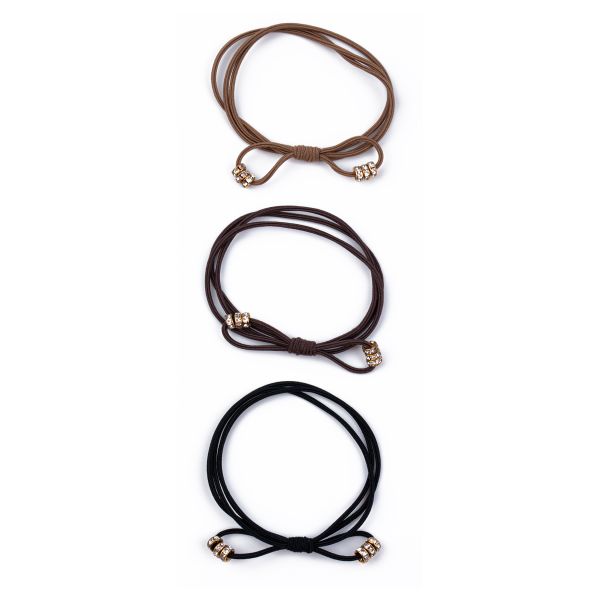 Набор резинок для волос, 15 шт, №01 ассорти, Cherry Mary VR07070